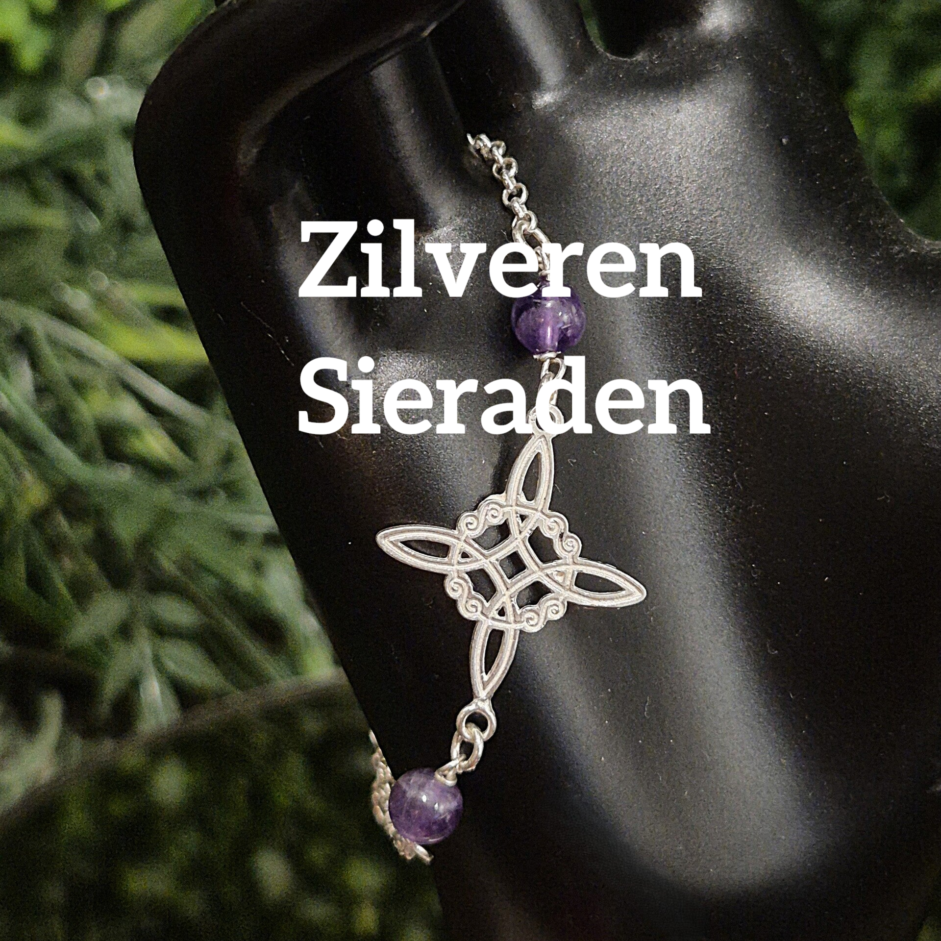 Vindt hier het assortiment zilveren sieraden van spirituele shop jututbeyond.