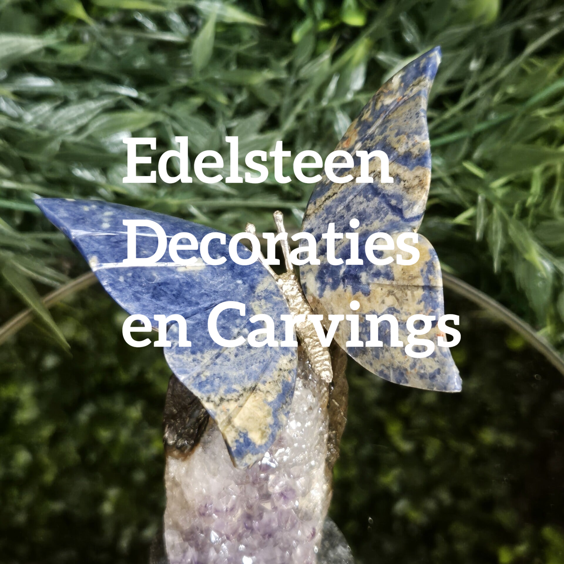 Vind hier het assortiment edelsteen decoraties en carvings van Spirituele Shop JututBeyond