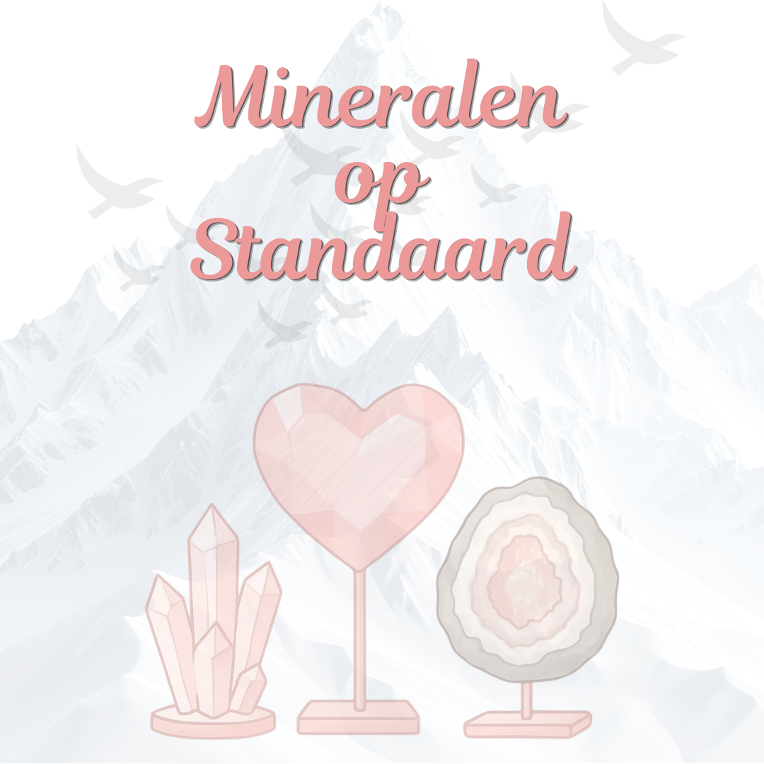 Op deze pagina vind je onze edelstenen en mineralen op standaard.
