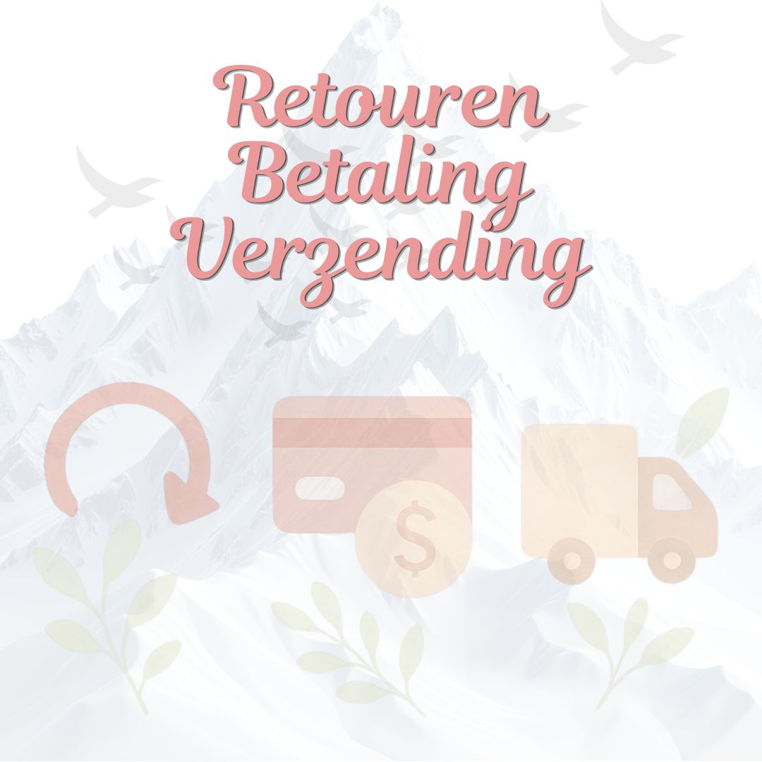 Op deze pagina vind u alle informatie over retouren, betaling en verzending.