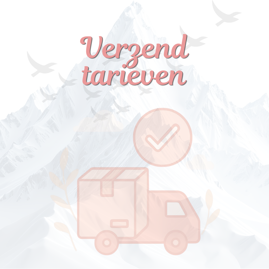Vind hier onze verzendtarieven.