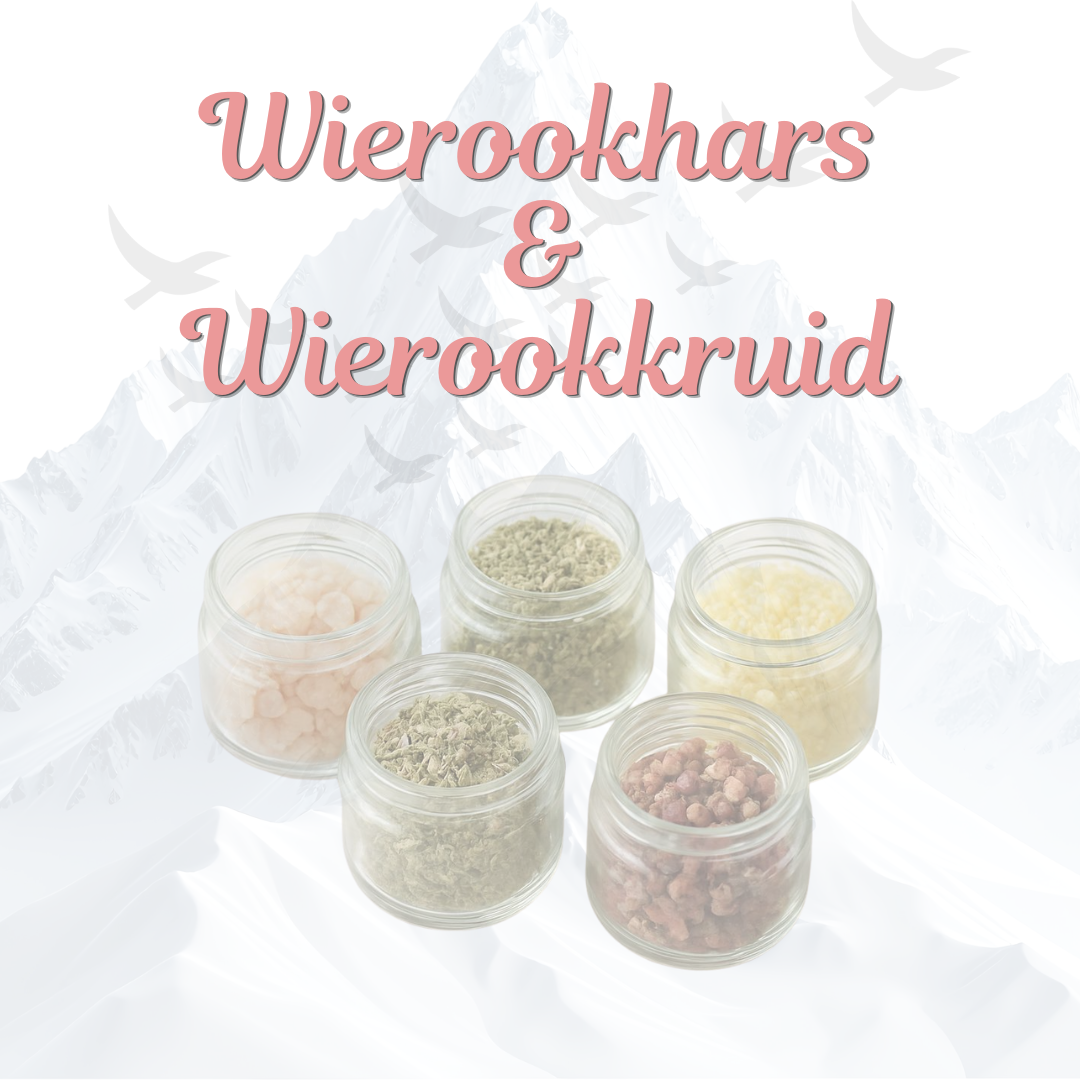 Vind hier ons assortiment wierookhars en wierookkruid.