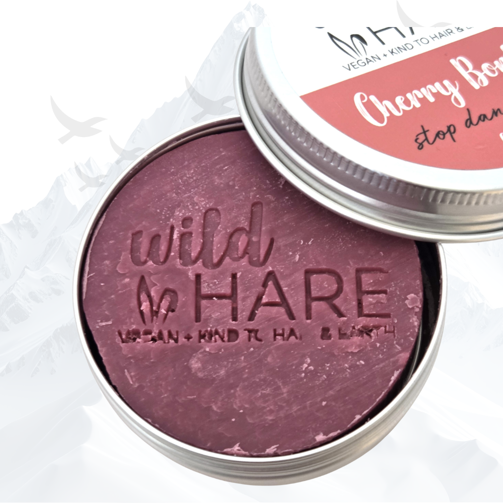 Wild Hare shampoo bar Kersen, Vegan.