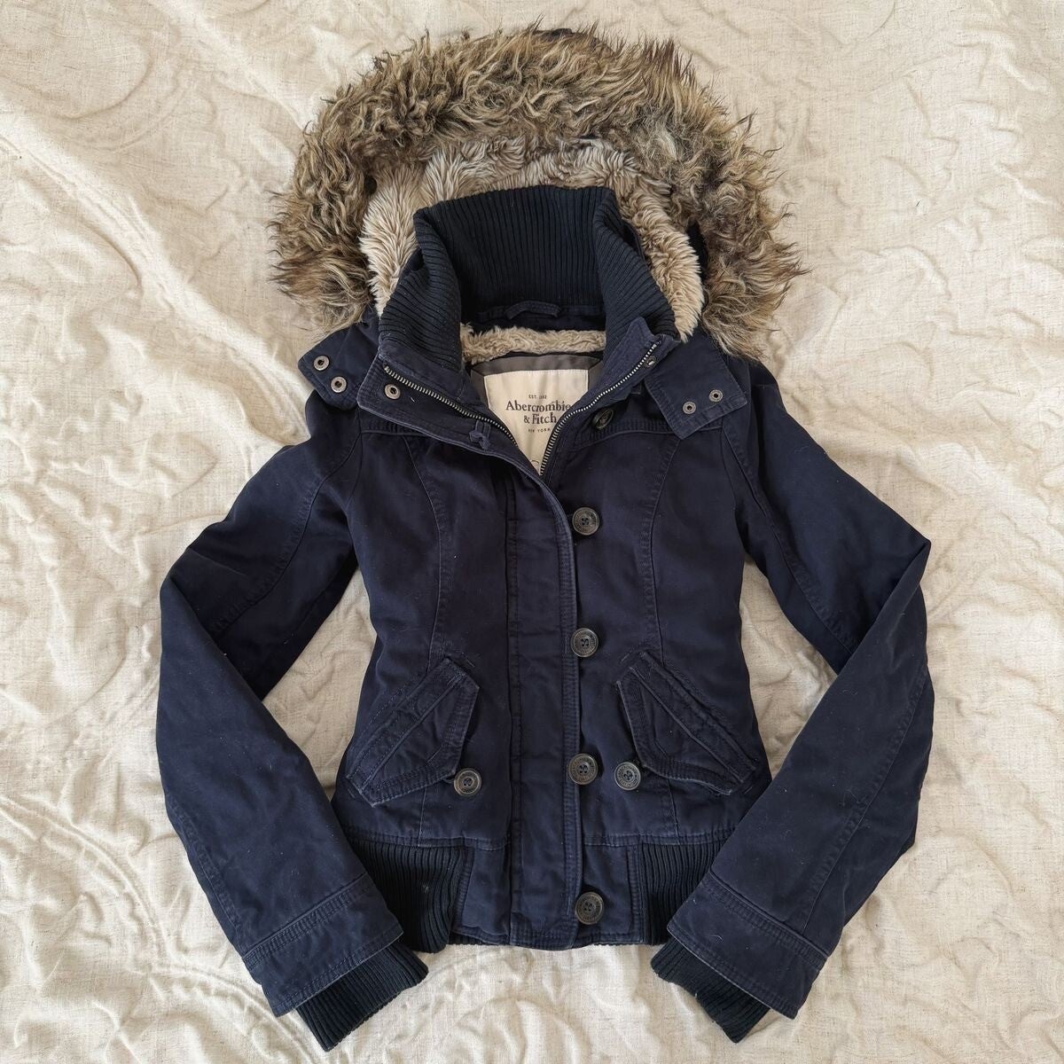 Vintage Fell Jacke
