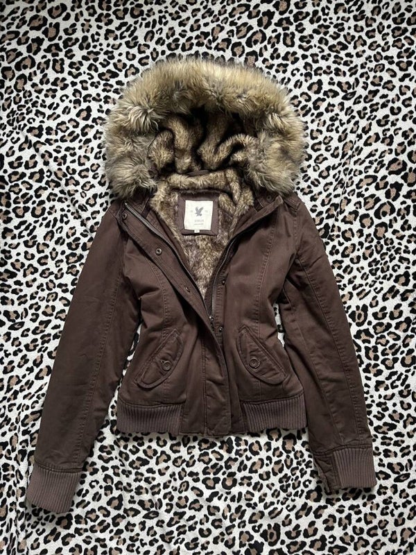 Vintage Fell Jacke