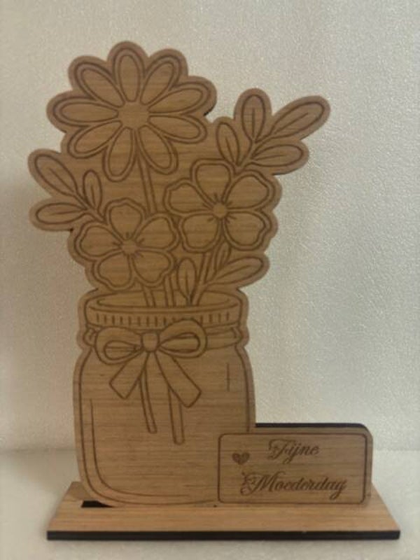 Vaas met bloemen