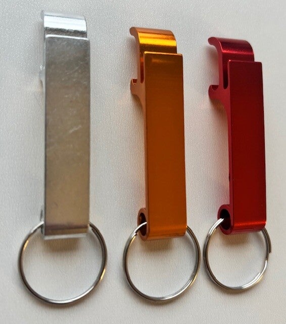 Sleutelhangers/aftrekker in metaal