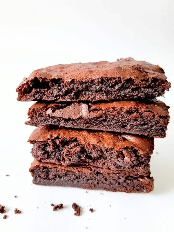 Vier brownies