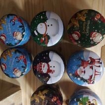 kerst blikje / kaars