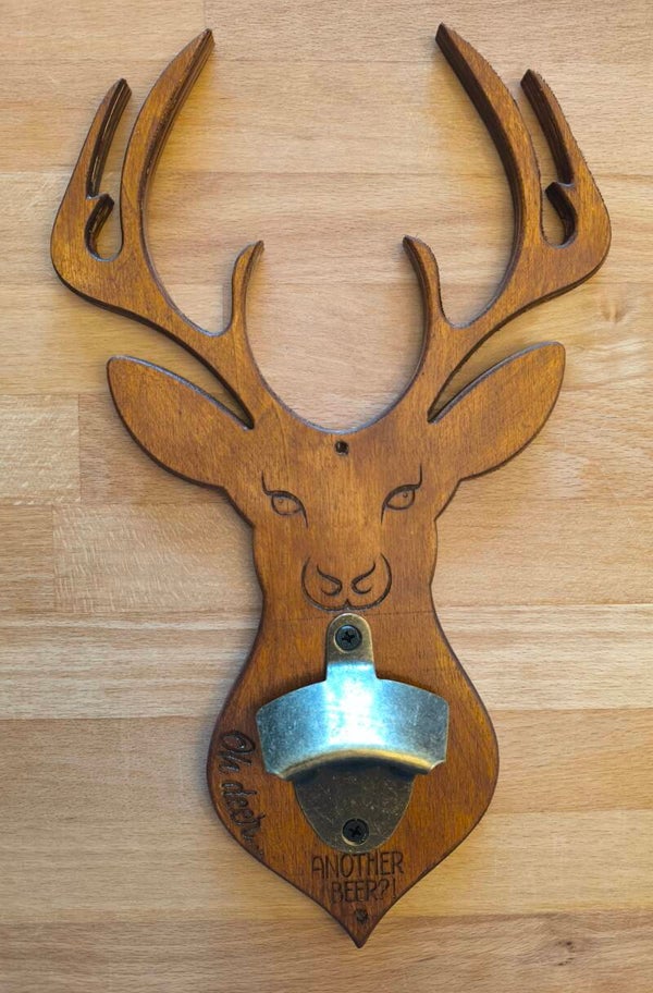 Flaschenöffner Hirsch (Wand)