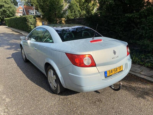 VERKOCHT Renault Megane Cabriolet.  Electrische hard - top