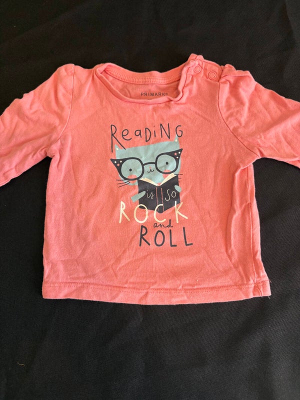 T-shirt manche longue 6 mois fille