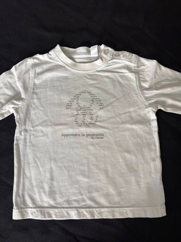 T-shirt manche longue 18 mois