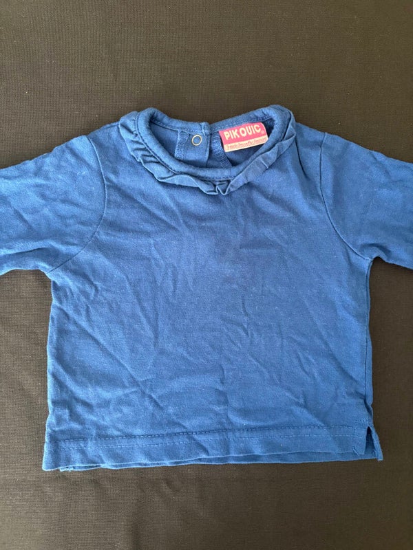 T-shirt manche longue 3 mois fille