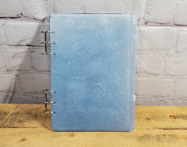 RESIN JOURNAL COVERS 9" COMES WITH PAPER AND 3 INSERTS