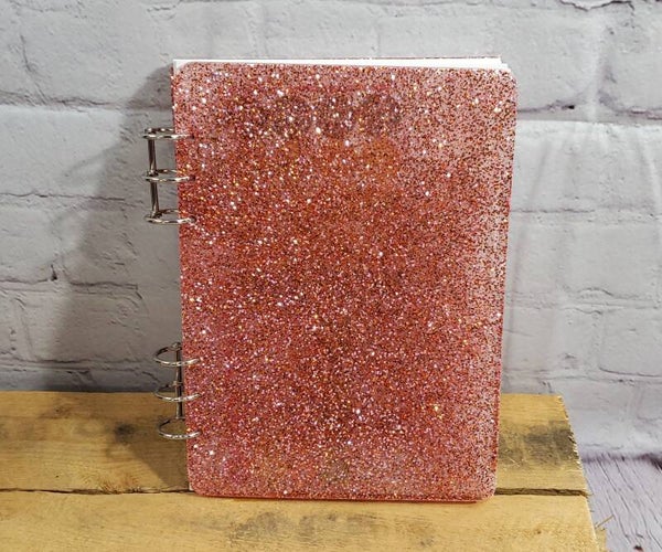 RESIN JOURNAL COVERS 9" COMES WITH PAPER AND 3 INSERTS