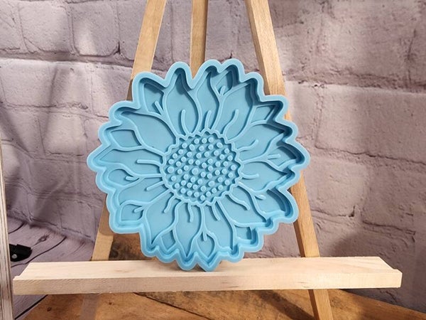 RESIN SUNFLOWER COASTER/CUSTOMIZE