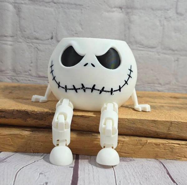 3D PRINTED ARTICULATED JACK SKELLY