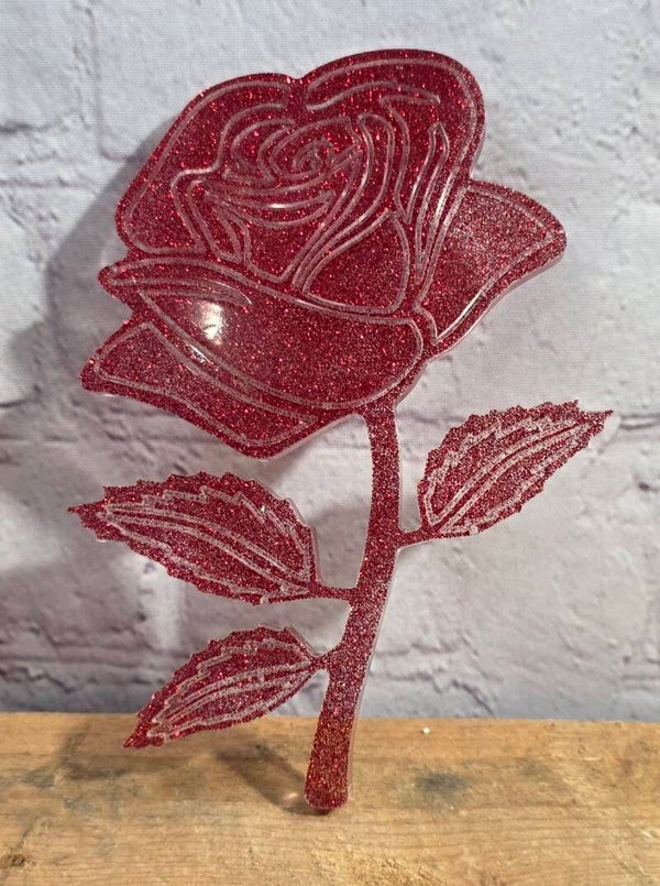 RESIN ROSE