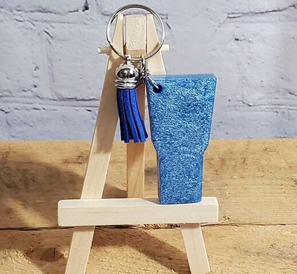 RESIN TUMBLER KEYCHAIN
