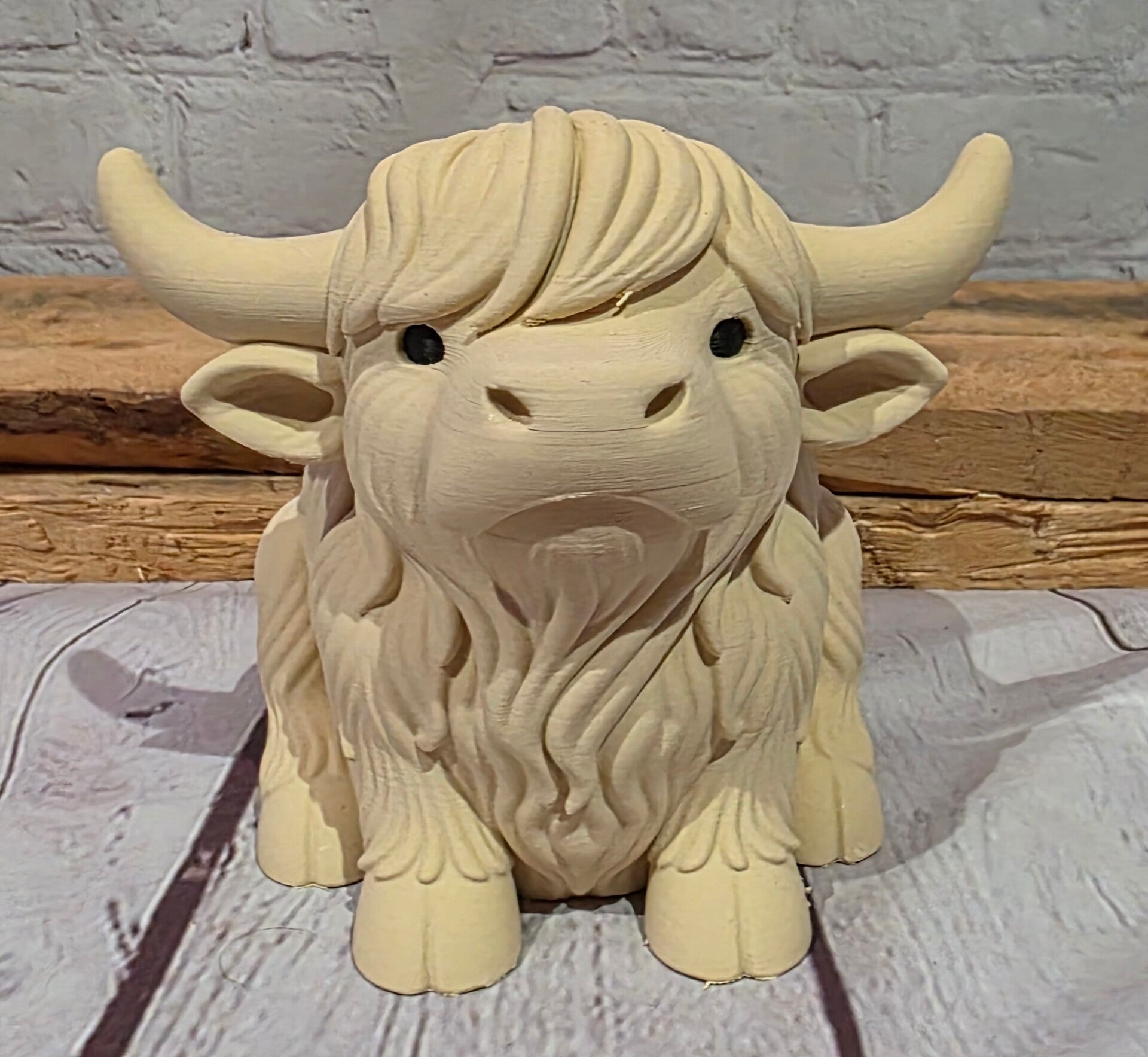 3D HIGHLAND COW PEN/PENCIL HOLDER
