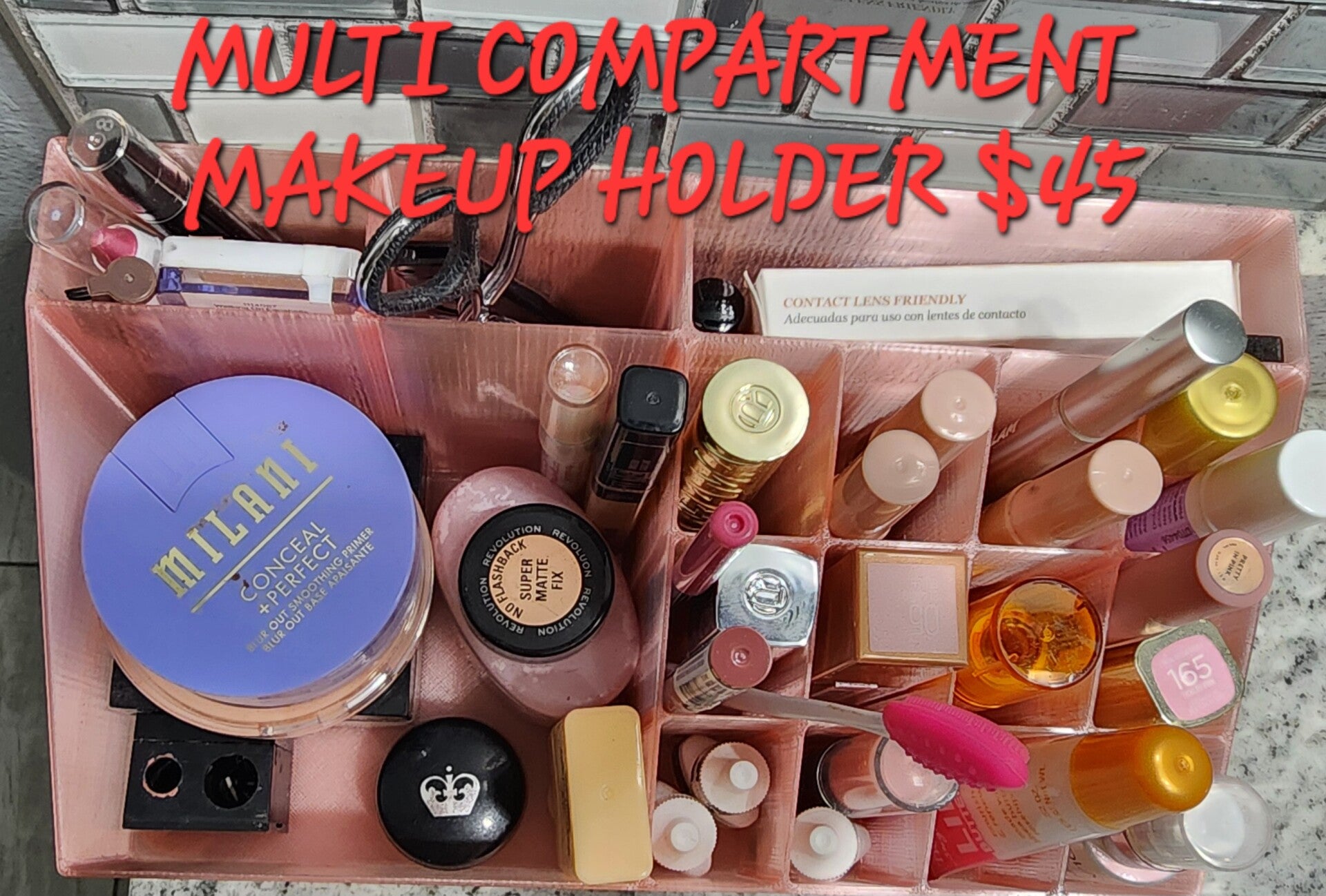 3D MAKEUP HOLDER