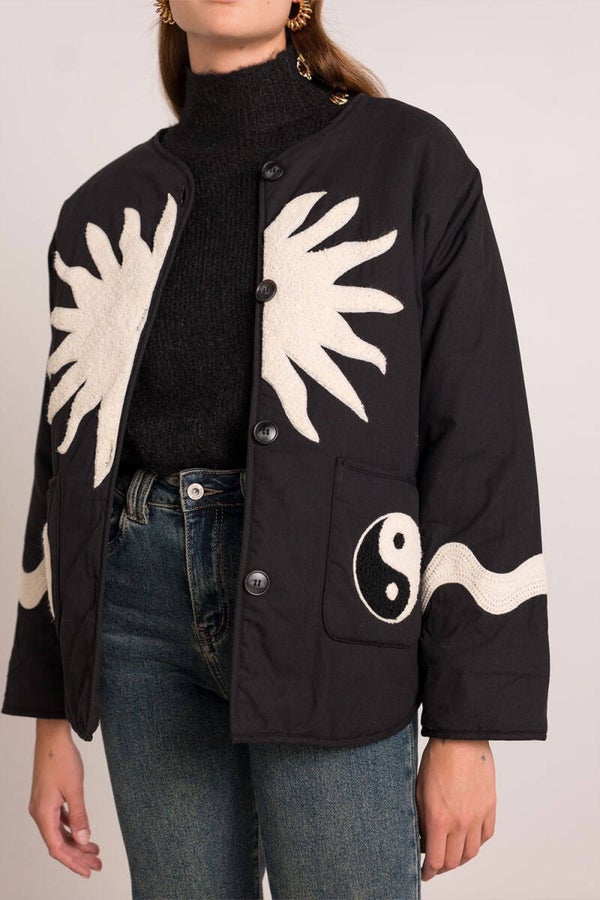 Ying yang jacket