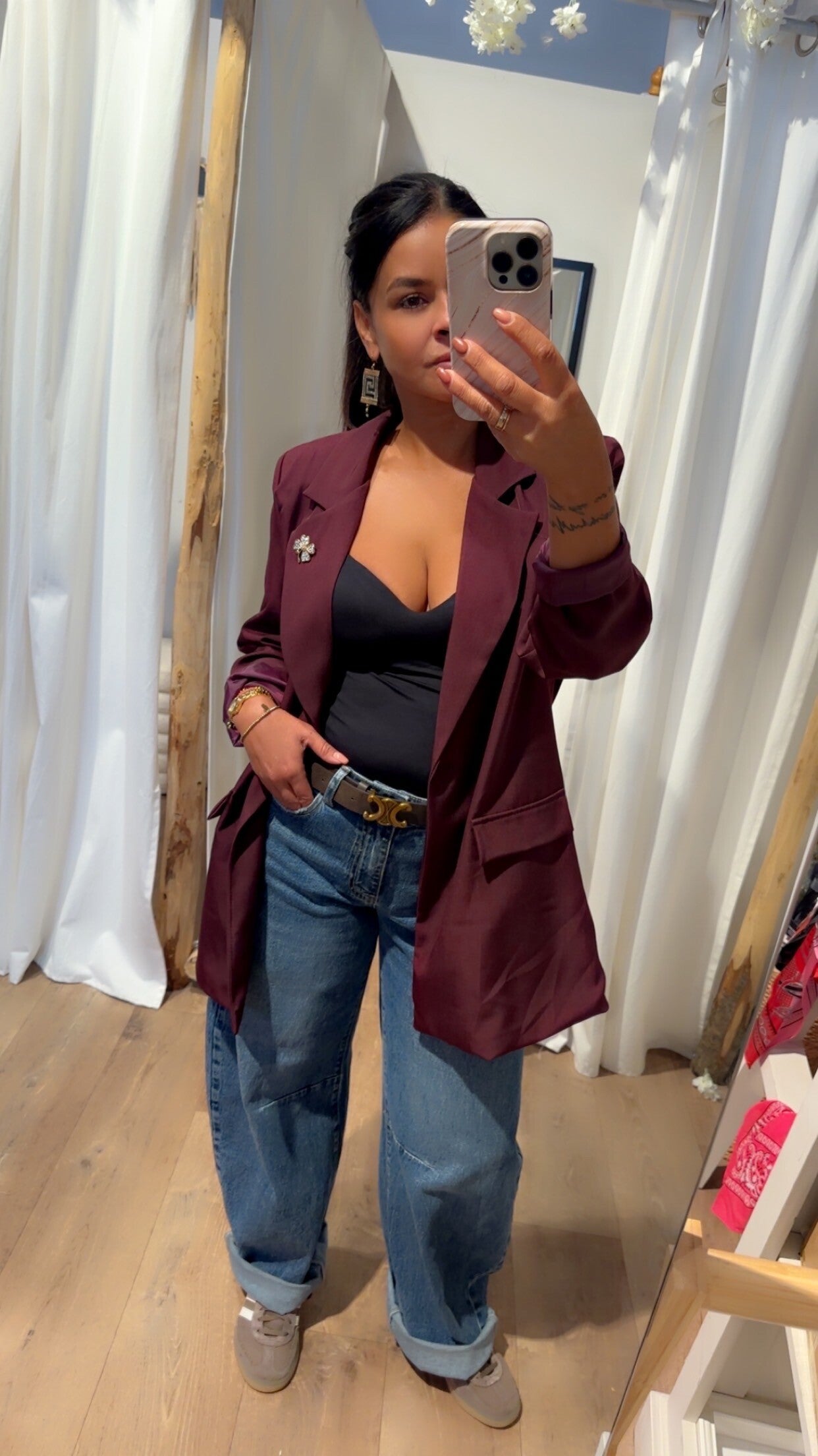 Red wine Blazer