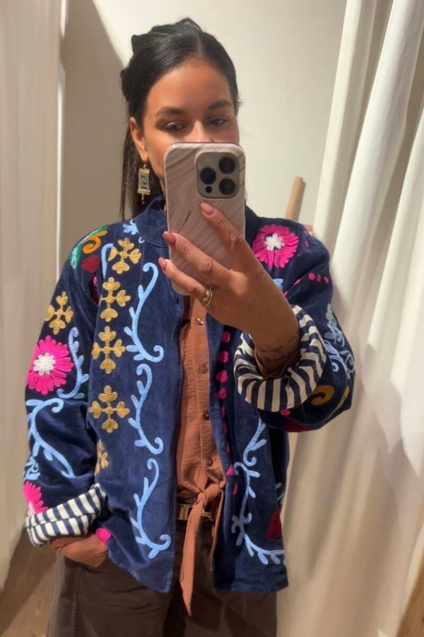 Coat Blue Yvy