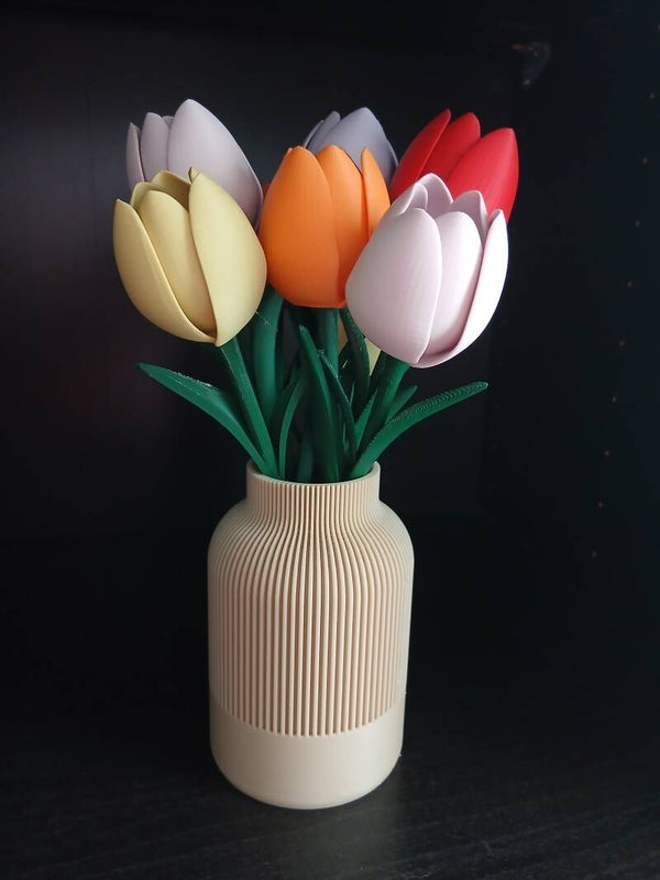 Vaas met bloemen