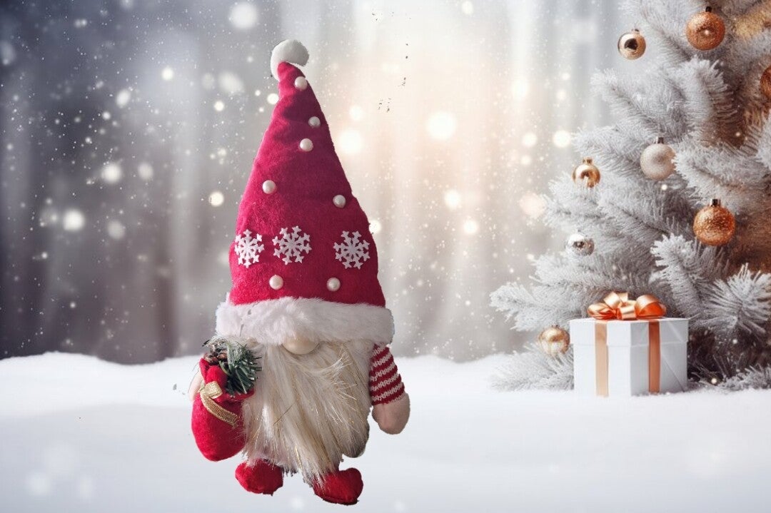 CR11-0007 30x8cm Christmas Gnome