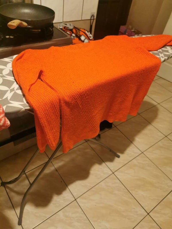 Sweter wciągany VRS r. 40 L kolor pomarańczowy