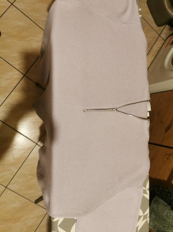 Sweter wciągany KappAhl r. 36 S kolor liliowy