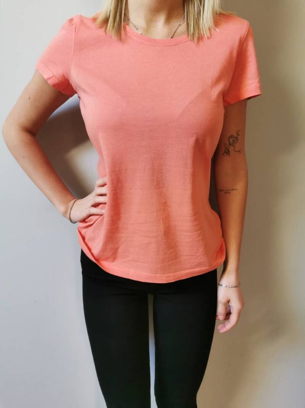 Bluzka z krótkim rękawem Street One r. 36 S kolor pomarańczowy