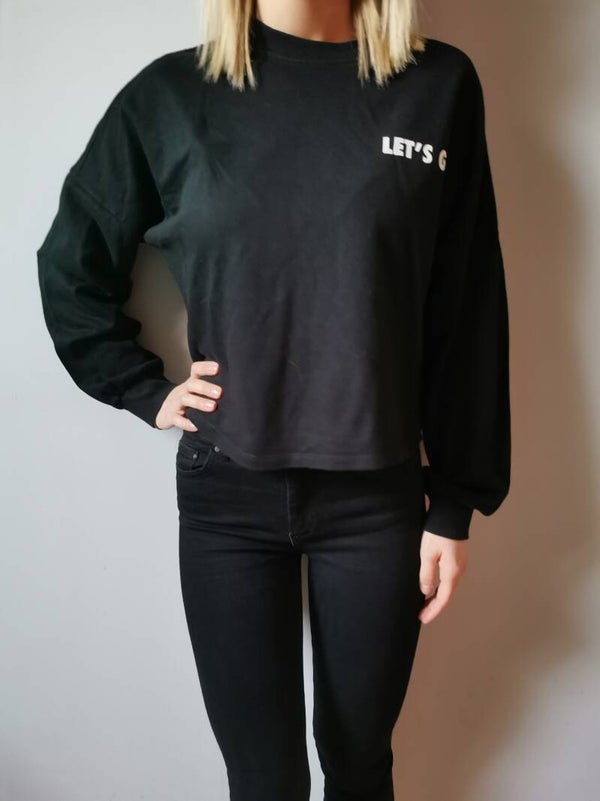 Bluza wciągana Terranova r. 38 M kolor czarny