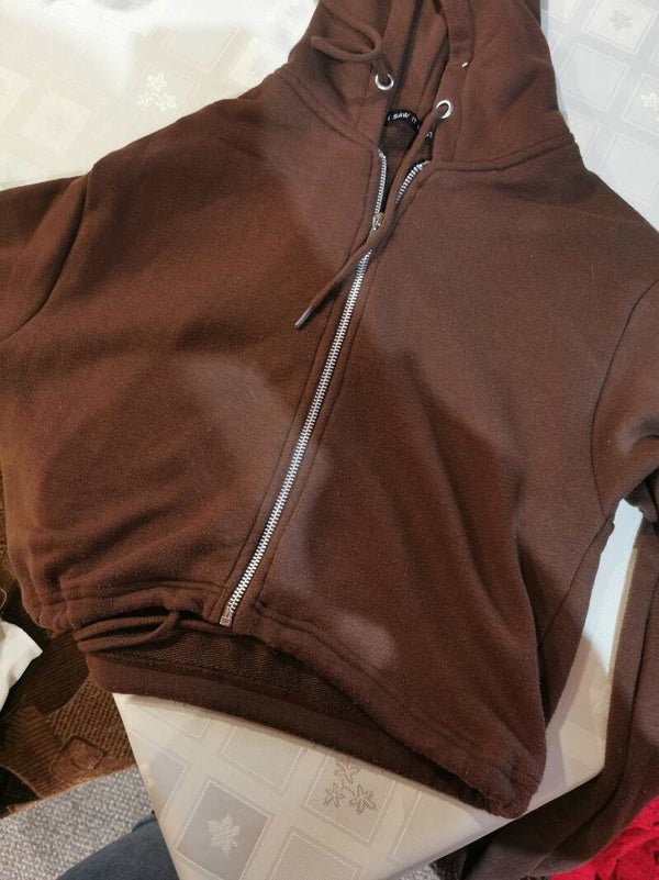 Bluza rozsuwana I SAW IT FIRST r. 36 S kolor czekoladowy