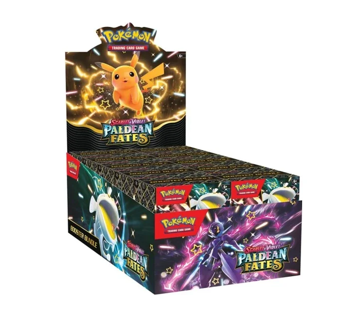 Pokémon Paldean Fates Booster Bundle Display ✨