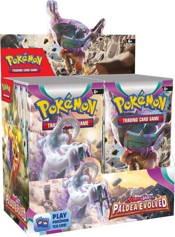 Pokémon Paldea Evolved Display Booster Box