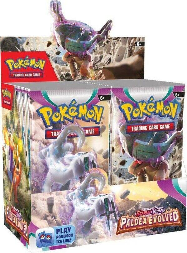 Pokémon Paldea Evolved Display Booster Box