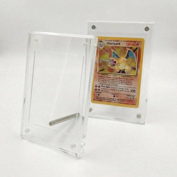 Pokémon Trading Card Case Acryl – Premium TCG Card Protector Display