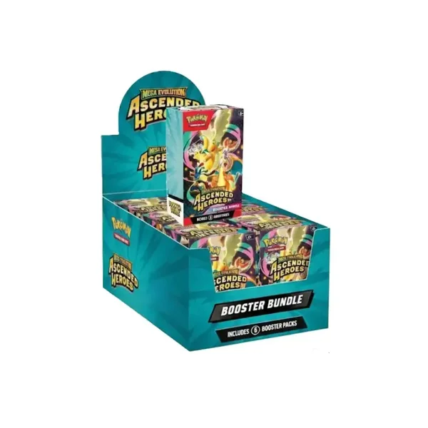 🔥 Pokémon Ascended Heroes Booster Bundle Display 🔥