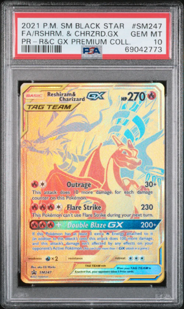 PSA 10 FA/RSHRM. & CHRZRD.GX PR-R&C GX PREMIUM COLL.