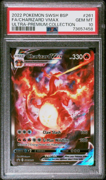 PSA 10 FA/CHARIZARD VMAX ULTRA-PREMIUM COLLECTION