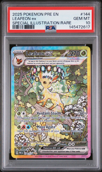 PSA 10 LEAFEON ex SPECIAL ILLUSTRATION RARE