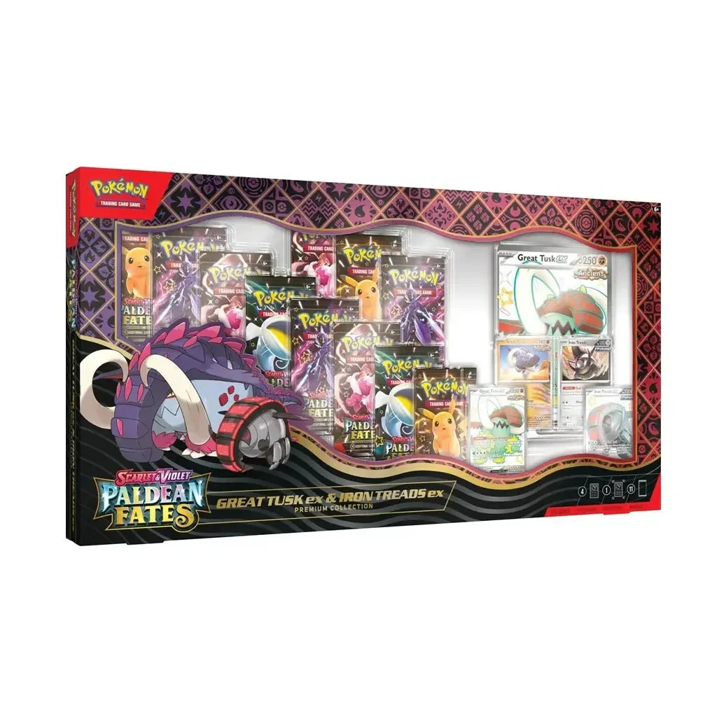 Pokémon Great Tusk & Iron Treads Premium Collection
