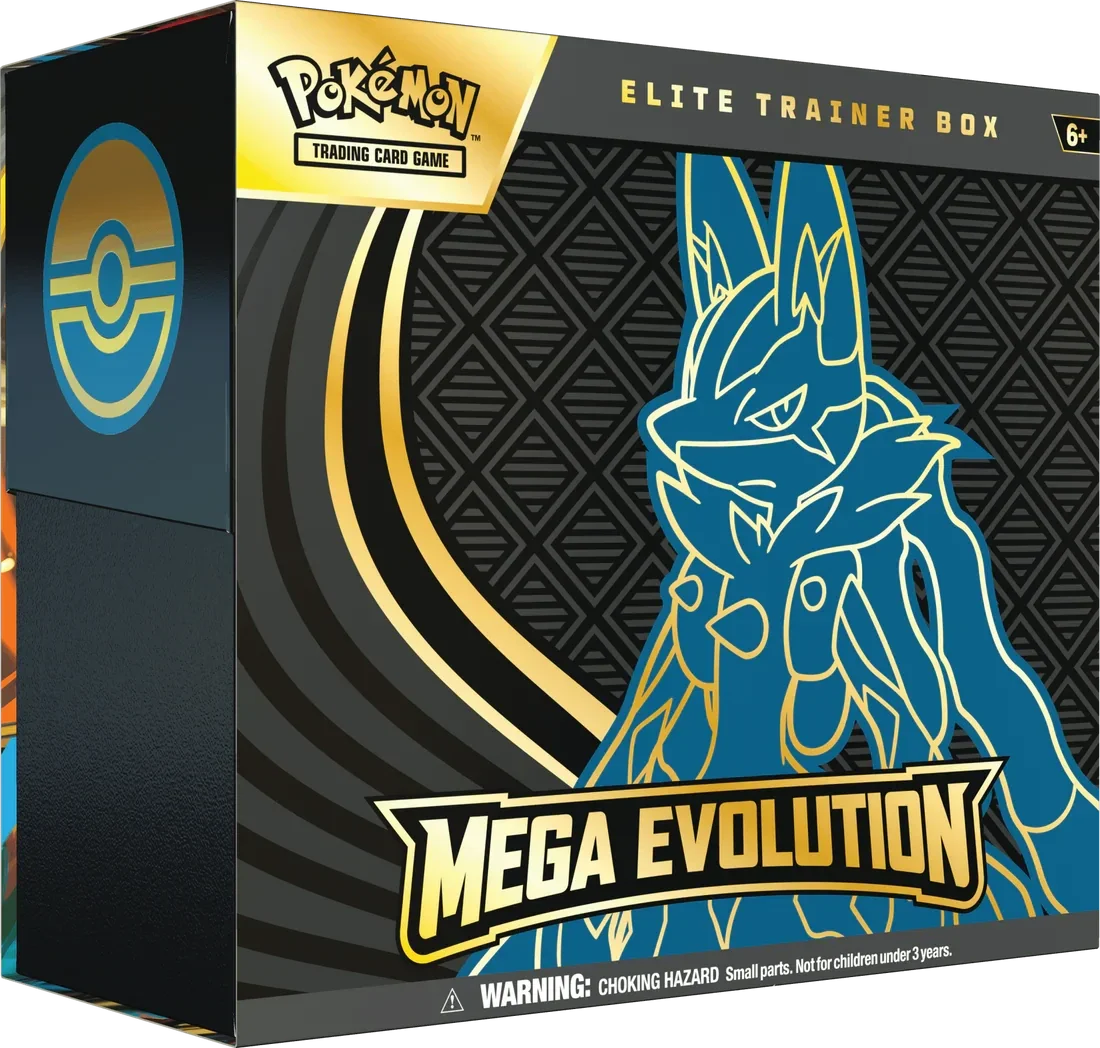 🐺⚡ Pokémon Mega Evolution Elite Trainer Box (Lucario)⚡🐺