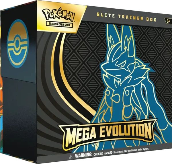 🐺⚡ Pokémon Mega Evolution Elite Trainer Box (Lucario)⚡🐺