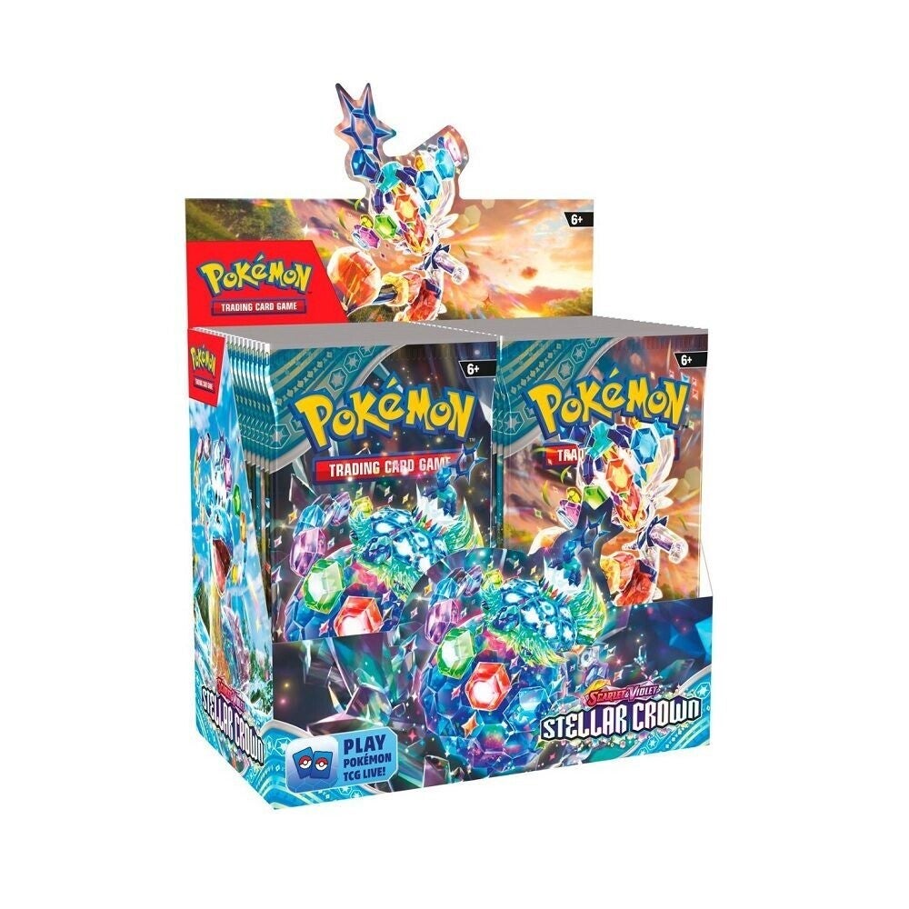 Pokémon Stellar Crown Display Booster Box