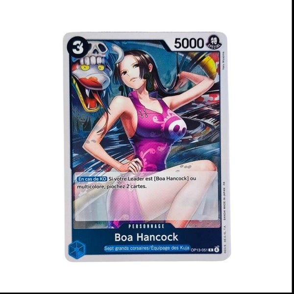 Boa Hancock – Carte One Piece TCG – Personnage – OP13 – 051/129 – Version Française 🇫🇷