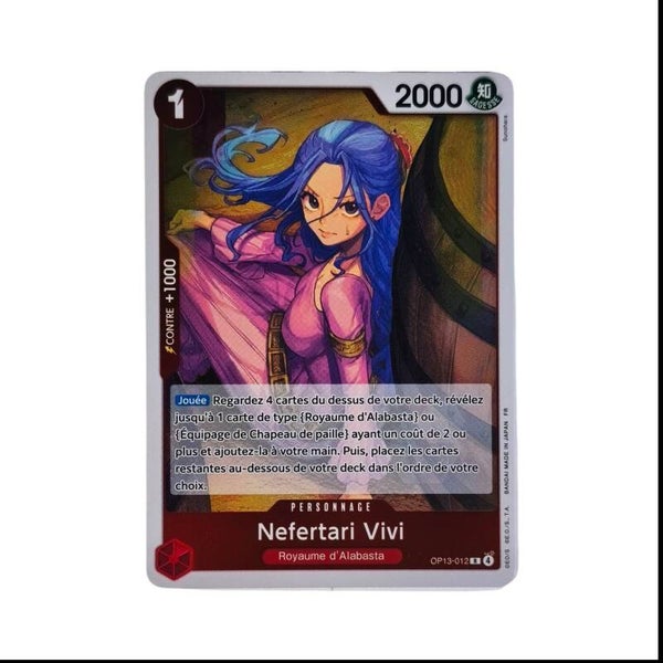 Nefertari Vivi – Carte One Piece TCG – Personnage – OP13 – 012/129 – Version Française 🇫🇷
